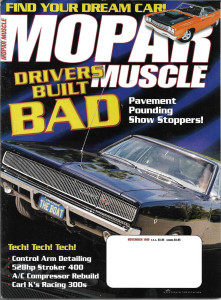 MOPAR MUSCLE 1999 NOV - '64 MAX WEDGE PLYMOUTH, GTX